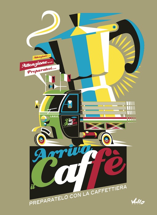 Carte postale Arriva Il Caffe