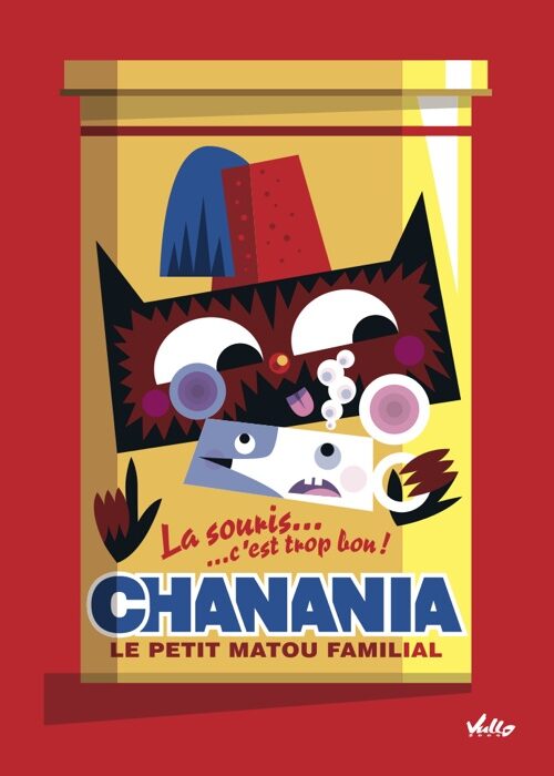 Chat...Nania postcard