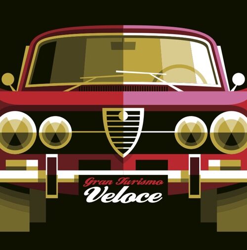 Gran Turismo Veloce postcard