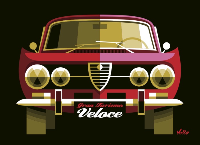 Gran Turismo Veloce postcard