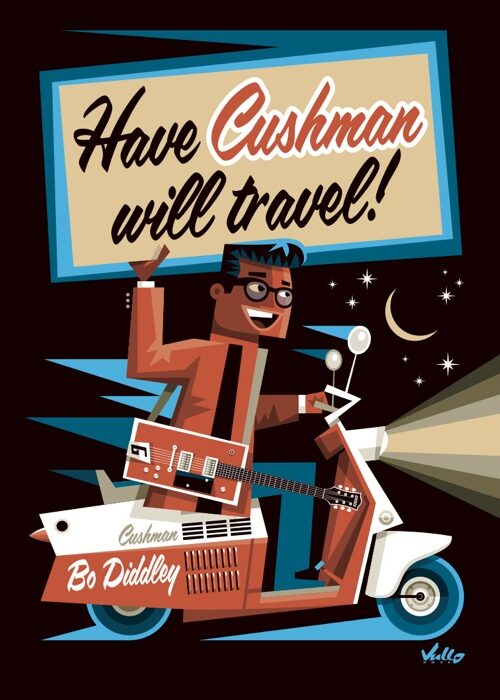 Have Cushman Wil Travel postcard