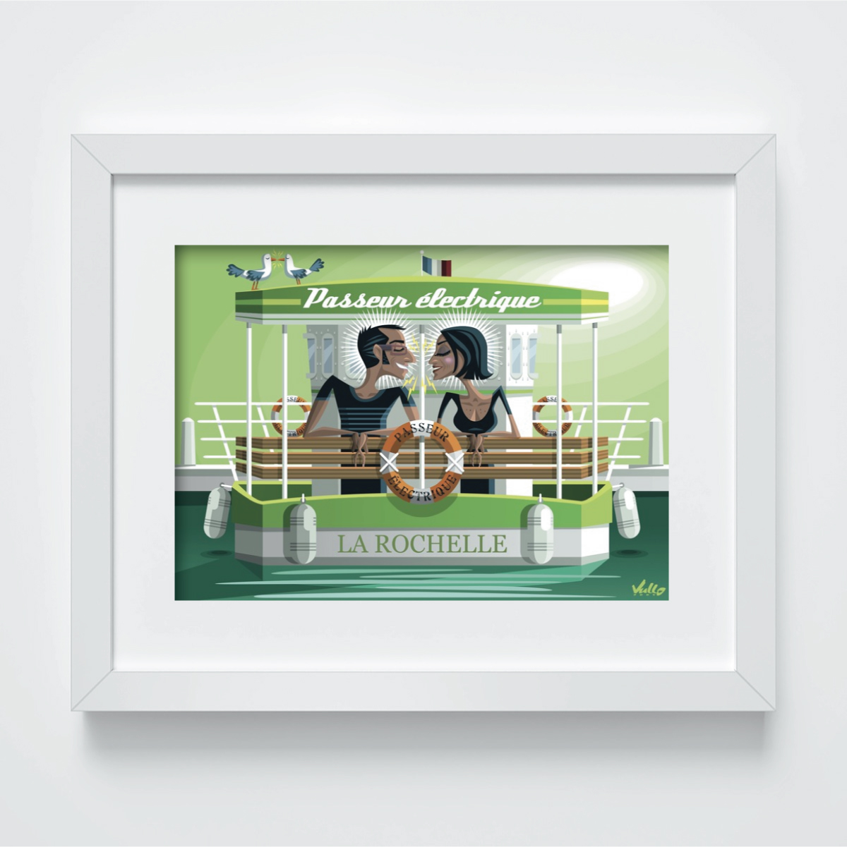 quand le courant passe cadre