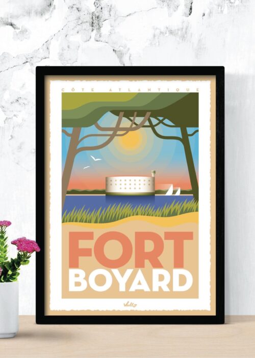 AFFICHE FORT BOYARD 2 EN SITUATION