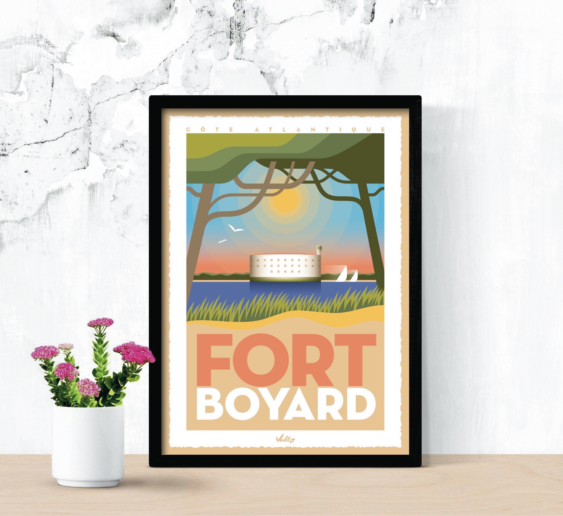 AFFICHE FORT BOYARD 2 EN SITUATION