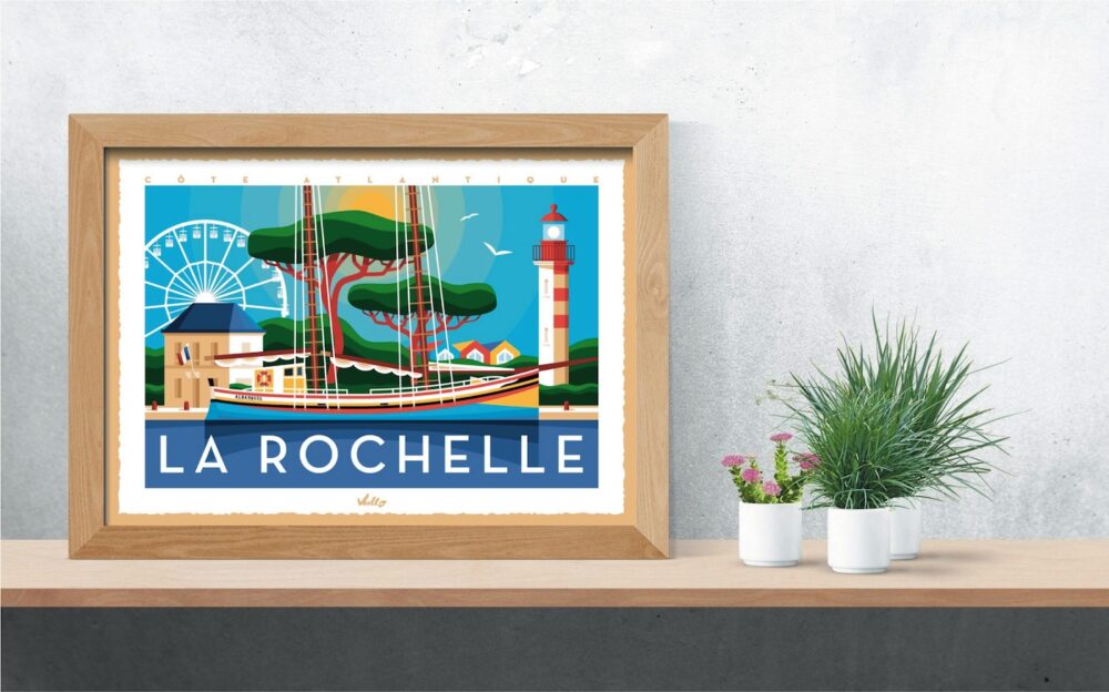 AFFICHE LA ROCHELLE 5 EN SITUATION